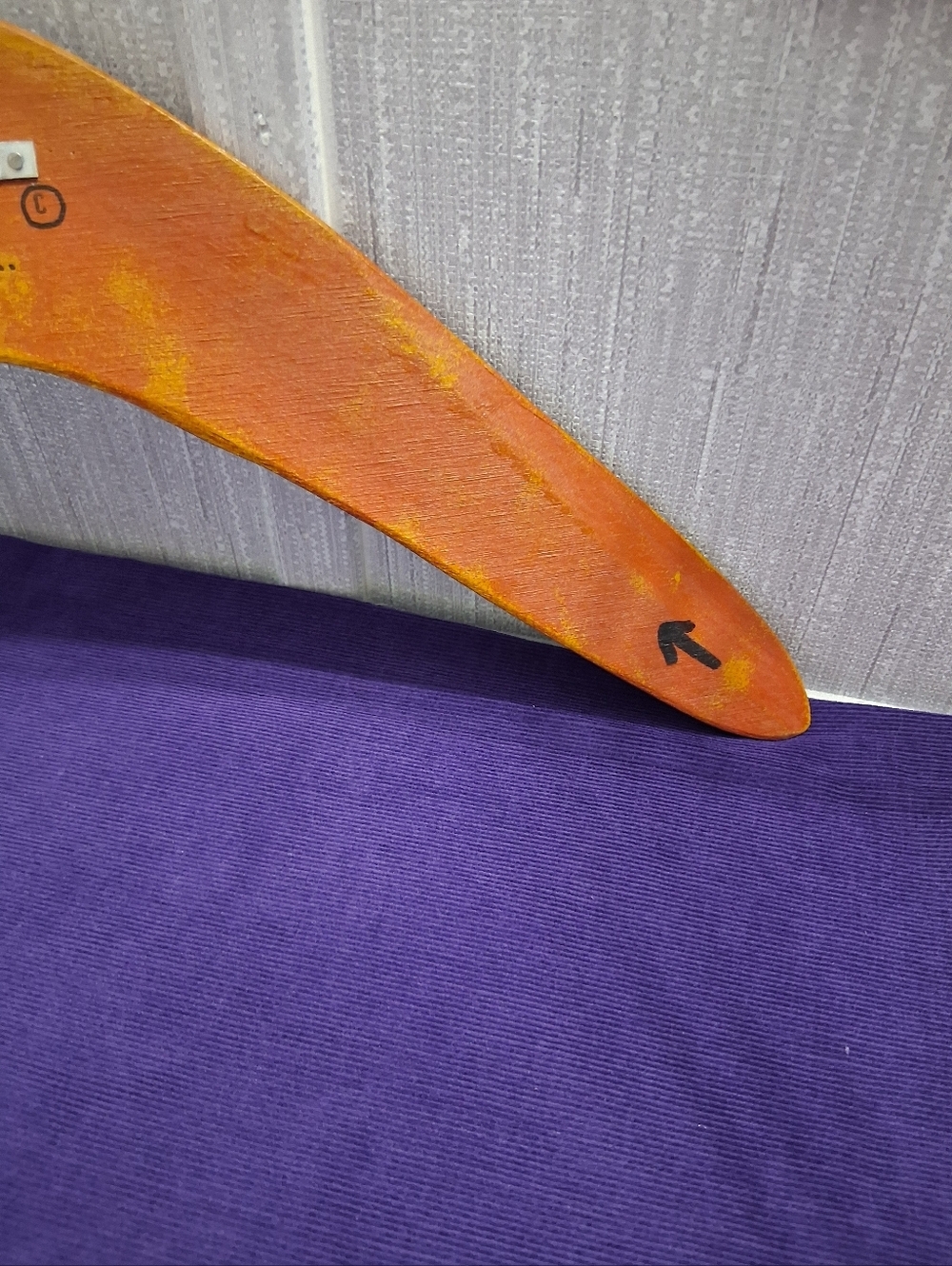 Vintage Left Hander Boomerang Langton Aboriginal 10" Arms Yaegl Bundjalung - Picture 11 of 17